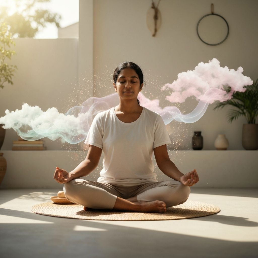 Mindful breathing practice